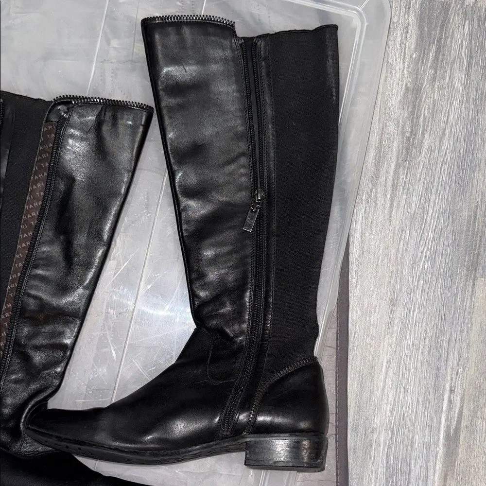 Tahari Black Knee-High Women's Boots